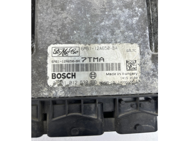 Řídící jednotka 6M6112A650BA, 0281012530   Mazda 3 I 2006
