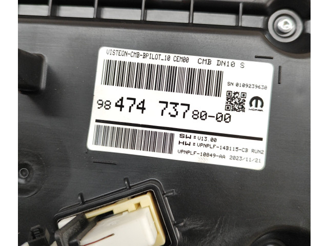 Přístrojová deska  Jeep Avenger 2024 9847473780, VPNPLF10849AA  