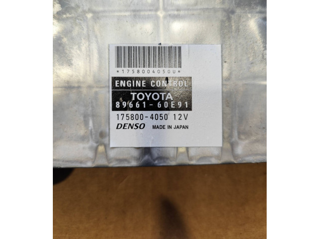 Řídící jednotka 8966160E91, 1758004050   Toyota Land Cruiser (J120) 2002