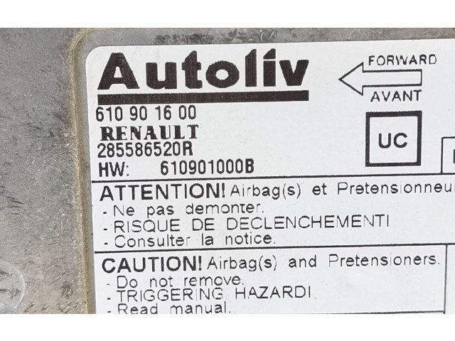 Блок подушек безопасности 285586520R, 610901600   Renault Laguna III