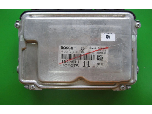 Řídící jednotka 89661-0U111, 0261S18601   Toyota Yaris 2017