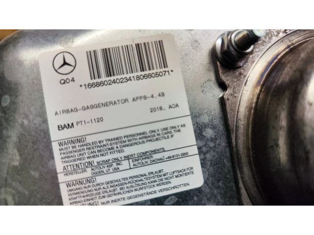 Подушка безопасности пассажира 1668602402, PT11120   Mercedes-Benz GLE (W166 - C292)