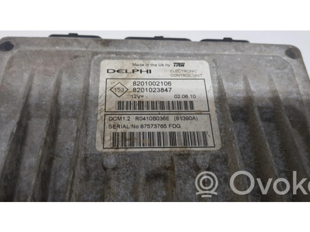 Блок управления двигателя 8201002106, 8201023847   Renault Megane II