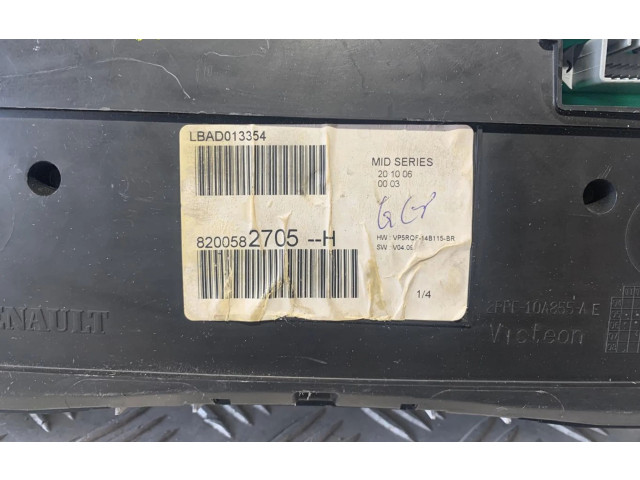 Спидометр (приборный щиток) 8200582705   Renault Clio III  