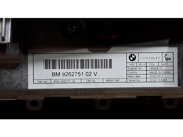 Дисплей    9262751   BMW 1 F20 F21