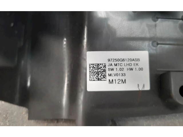 Блок управления климат-контролем 97250G6120ASB, 6120MLT620   KIA Picanto