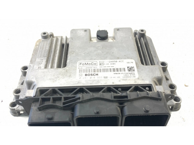 Блок управления двигателя BV2112A650ACC, 0281018993   Ford Fiesta