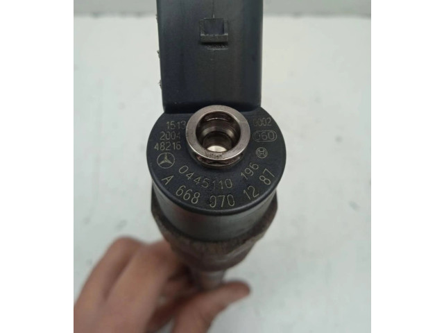 Vstřikovač 0445110196, 0445110196   Mercedes-Benz A W168     