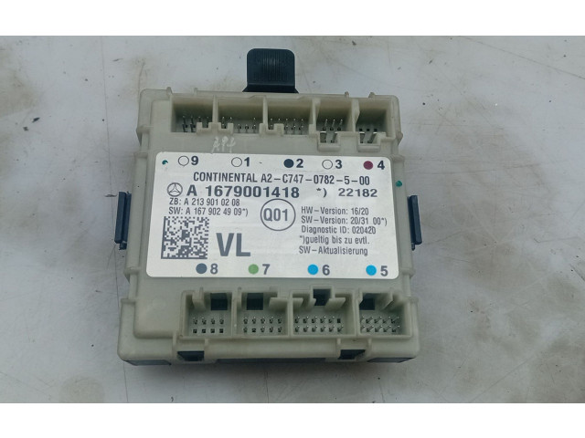 Блок управления A1679001418   Mercedes-Benz GLE W167