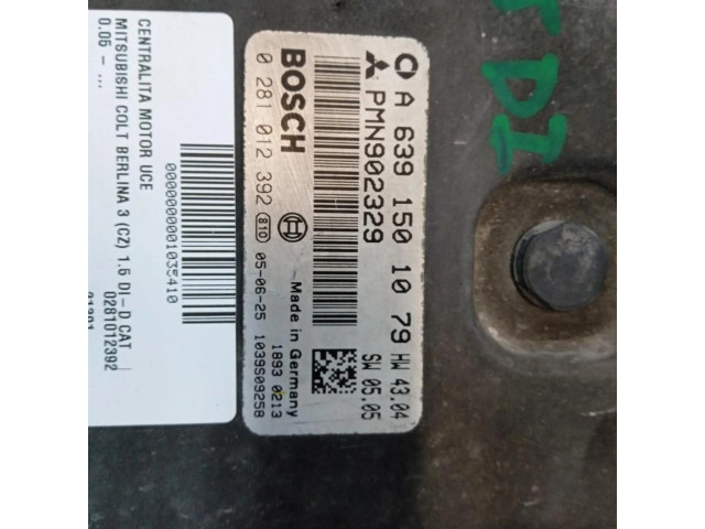 Блок управления двигателя 0281012392, CENTRALITAMOTORUCE   Mitsubishi Colt
