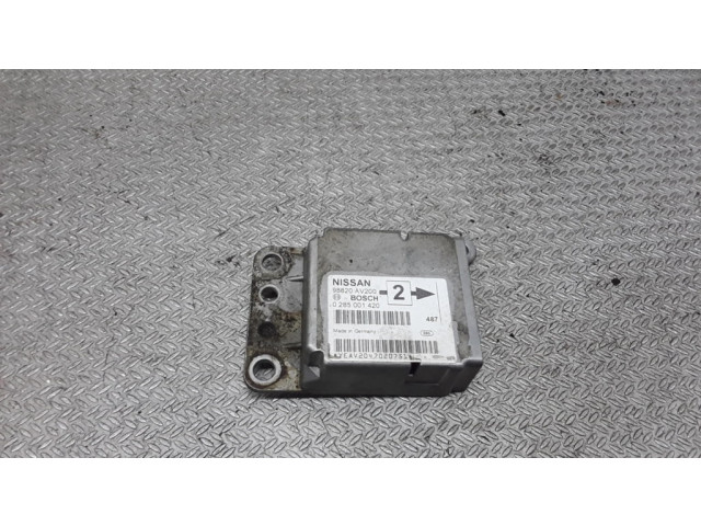 Блок подушек безопасности 0285001420, 98820AV200   Nissan Primera