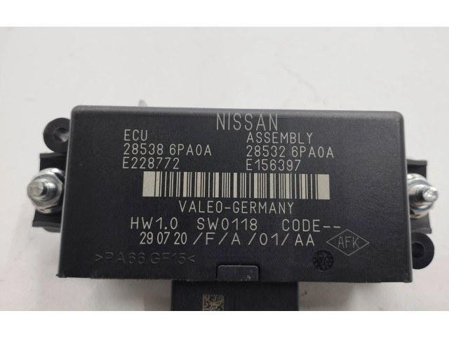 Řídící jednotka E228772, 285386PA0A   Nissan Juke II F16 2020