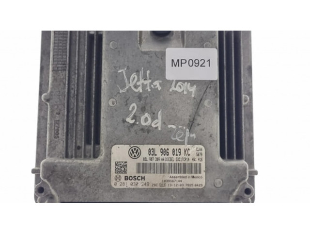Řídící jednotka 03L906019KC, 03L907309AA   Volkswagen Jetta VI 2014