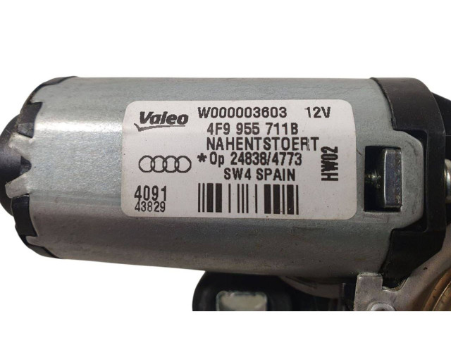 Моторчик заднего дворника 4F9955711B    Audi A6 S6 C6 4F