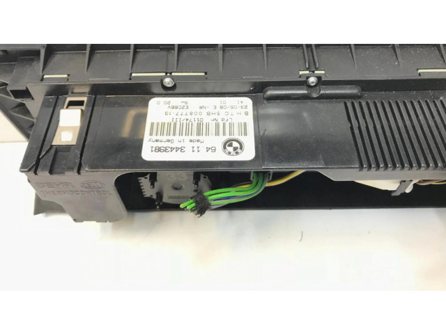 Блок управления климат-контролем 3443981, K1949   BMW X3 E83