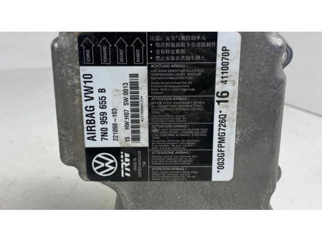 Блок подушек безопасности 7N0959655B, 221098103   Volkswagen Sharan