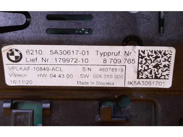 Přístrojová deska  BMW 3 G20 G21 2019 8709765, 17997210  
