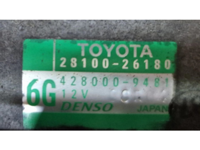 Стартер  2810026180   Toyota RAV 4 (XA40)