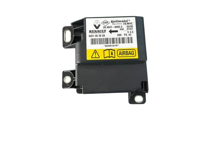 Блок подушек безопасности 28404796003, 8201002828   Dacia Sandero