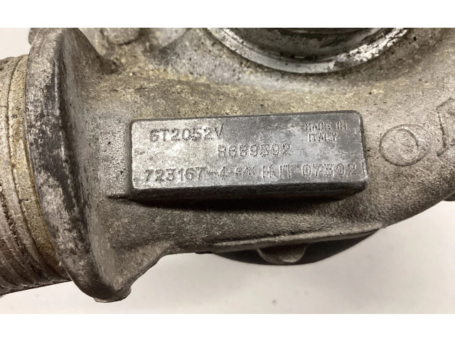  Турбина Volvo V70  7231674, GT2052V   для двигателя D5244T      