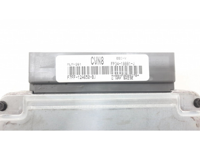 Блок управления двигателя FP3418881J, F7FF12A650BJ   Mazda 626