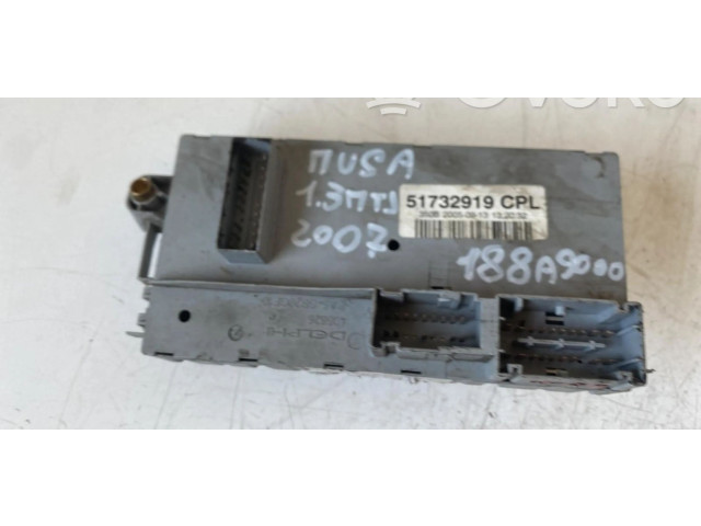   Pojistková skříňka 51754986, 188A9000   Lancia Musa 2007