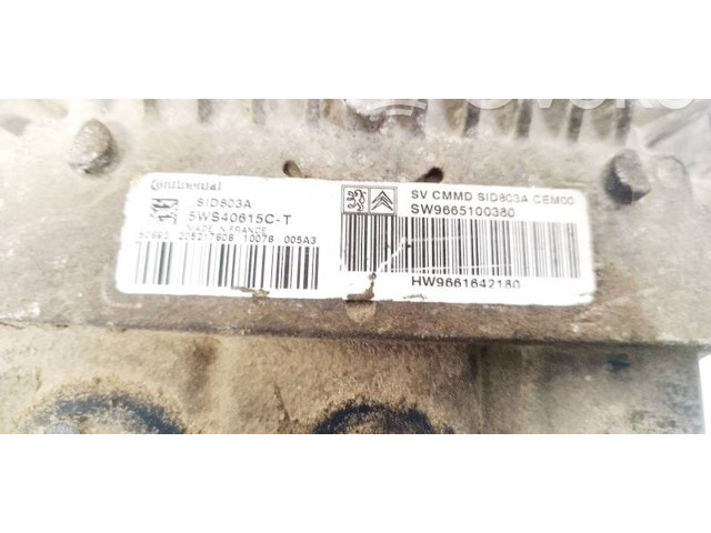 Řídící jednotka SW9665100380, 5WS40615CT   Fiat Scudo 2010