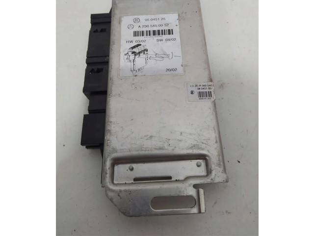 Блок комфорта A2305450932   Mercedes-Benz SL R230   