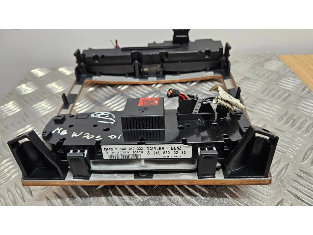 Блок управления климат-контролем 2038300285, 9140010322   Mercedes-Benz C W203