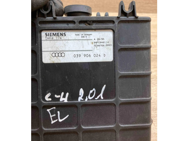 Řídící jednotka 039906024D, Used   Audi A6 S6 C4 4A 1994