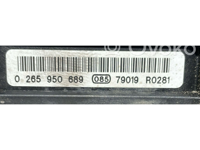 Блок АБС 0265950689, 0265950689   Skoda  Roomster (5J)  2006 - 2015 года