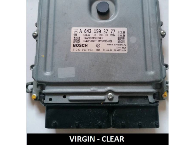 Řídící jednotka A6421503777, 0281013983   Mercedes-Benz ML W164 2008