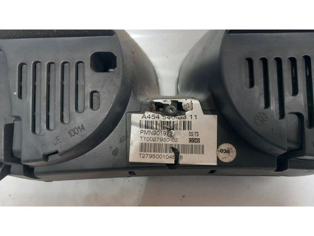 Přístrojová deska  Smart ForFour I 2005 A4545403311, T1002795002  