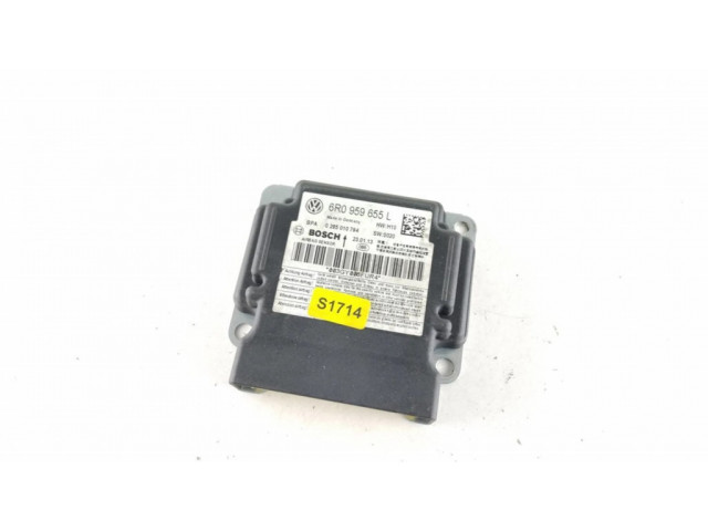 Блок подушек безопасности 6R0959655L, 0285010794   Volkswagen Polo V 6R