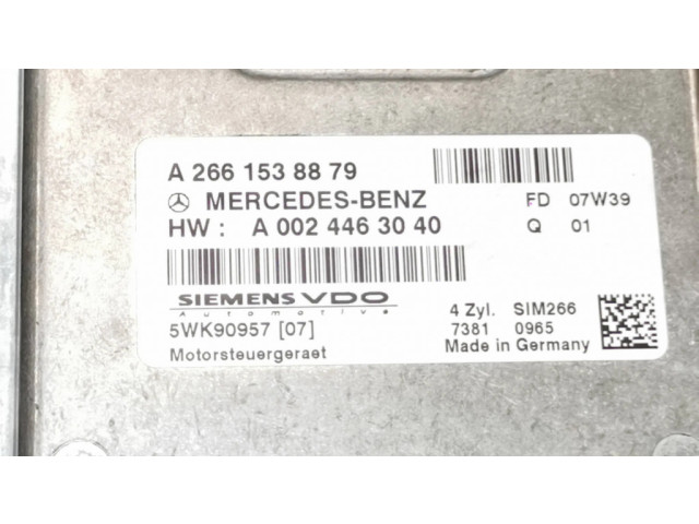 Řídící jednotka A2661538879, A0024463040   Mercedes-Benz B W245 2007