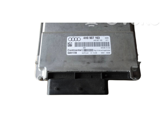 Блок управления редуктора коробки передач (раздатки) 4H0907163   Audi A8 S8 D4 4H