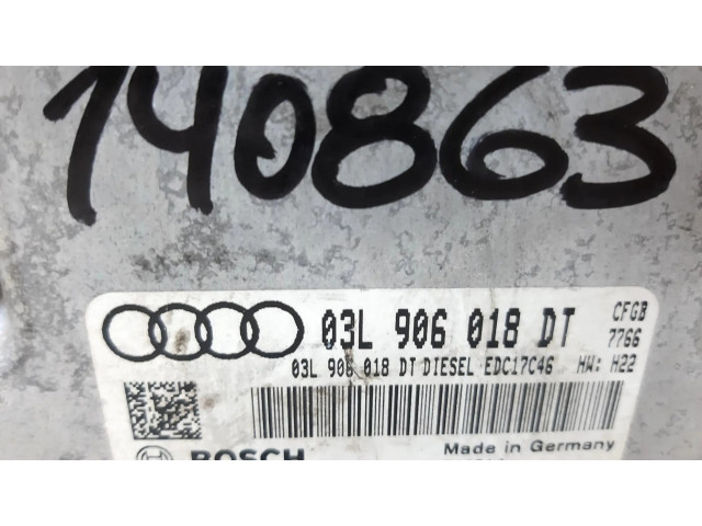 Блок управления двигателя 03L906018DT, 140863   Audi TT TTS Mk2