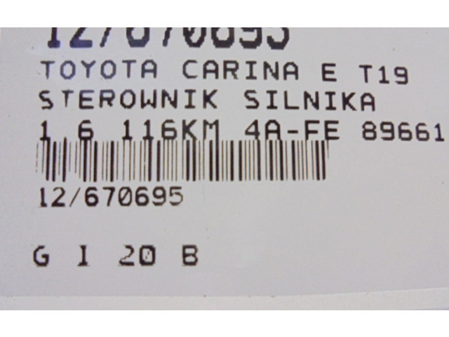 Řídící jednotka 89661-05060, 89661-05060   Toyota Carina T190 1995