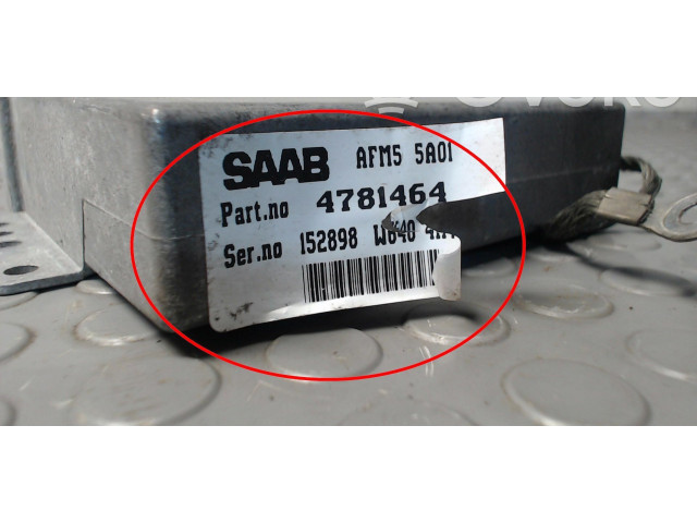 Řídící jednotka 4781464   Saab 9000 CC 1996