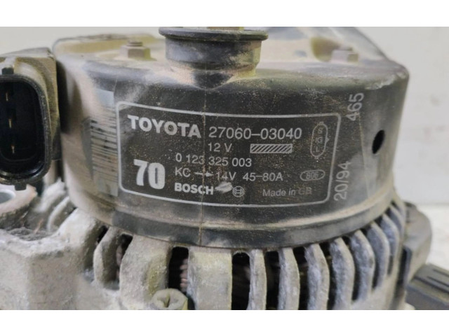Генератор 2706003040, 2706003040   Toyota Carina T190      