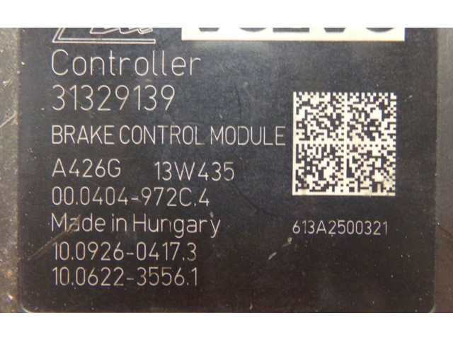 Jednotka ABS P31400543, 31329139   Volvo XC70 2011