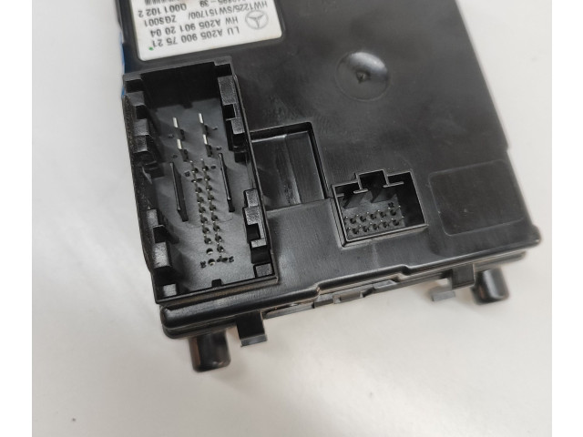 Блок управления климат-контролем A2059007521, A2059012004   Mercedes-Benz C W205