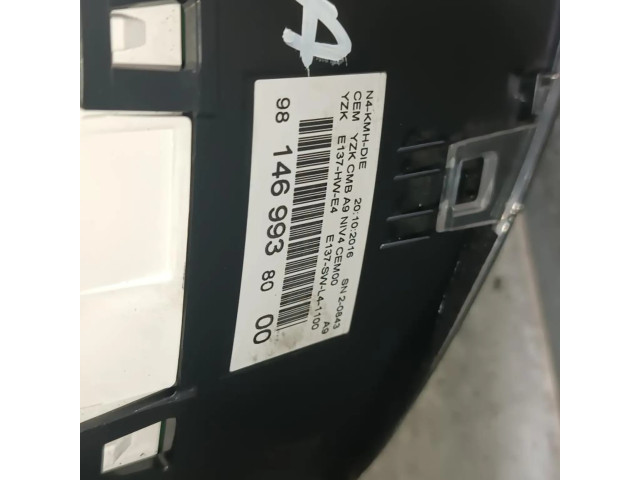 Přístrojová deska  Peugeot 2008 I 2017 9814699380, CUADROINSTRUMENTOS  