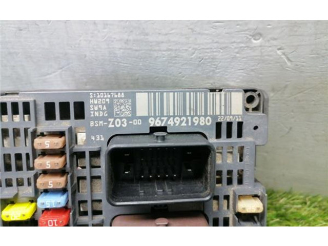   Pojistková skříňka BSMZ03, 9674921980   Peugeot 508 2015