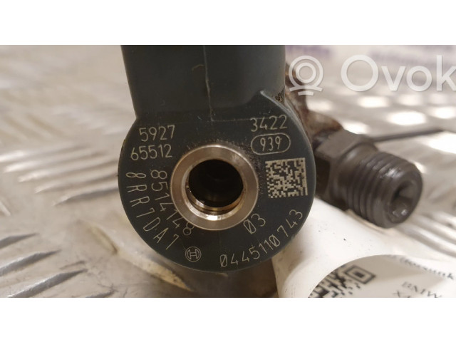 Vstřikovač 0445110743, 8514148   BMW X4 F26  pro naftový motor 2.0 B47D20 