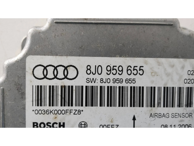 Блок подушек безопасности 8J0959655, 0285001795   Audi TT TTS Mk2