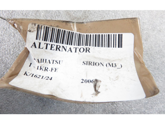 Генератор 27060B1010, 27060B1010   Daihatsu Sirion      