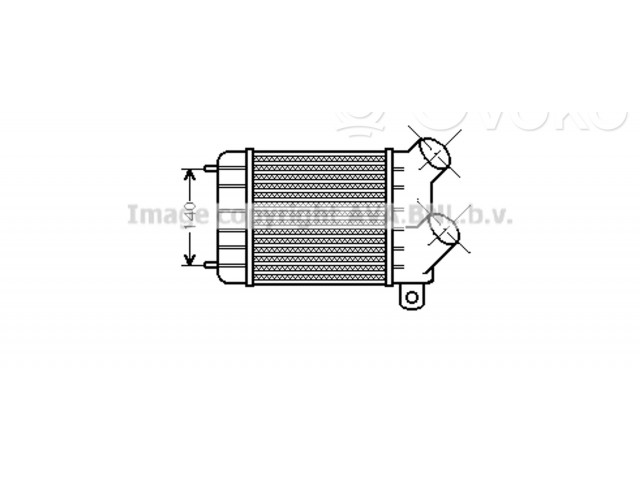 Интеркулер  7700775150, 7700775150   Renault 21 