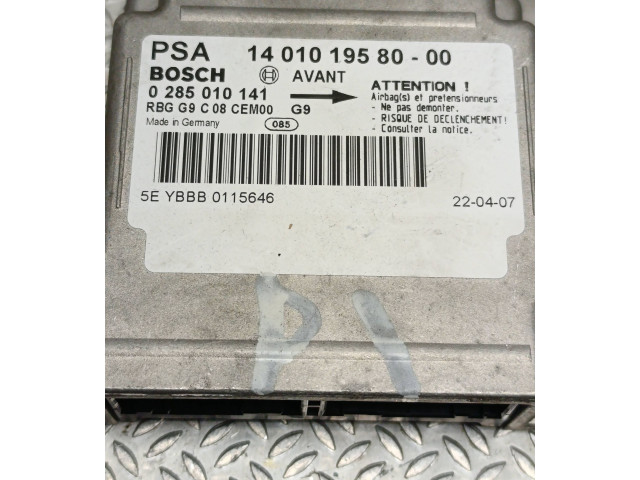 Блок подушек безопасности 1401019580, 0285010141   Fiat Scudo
