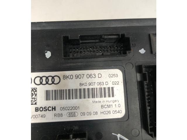 Блок комфорта 8K0907063D, 05022001   Audi A5 8T 8F   